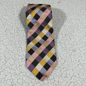D’este 100% Silk Men’s Neck Tie Made In Italy